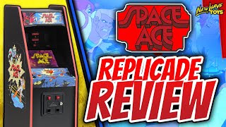 Space Ace Mini Replicade Arcade Is A WINNER! New Wave Toys Does It AGAIN!  Full Review!
