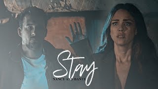 nancy and dante | I want you to stay. [1x07] video