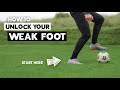 The SECRET To Unlocking Your WEAK FOOT