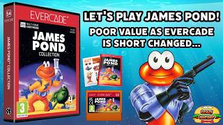 Evercade James Pond Collection - All 4 Games Played (NOT On Evercade)