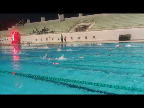 Event 108 Girls 8-9 2x50 LC Meter Freestyle Relay