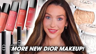 NEW DIOR FOREVER SOFT FILTER BLUSH, ROUGE DIOR ON STAGE LIPSTICK HAUL & MORE | Erin Nicole TV