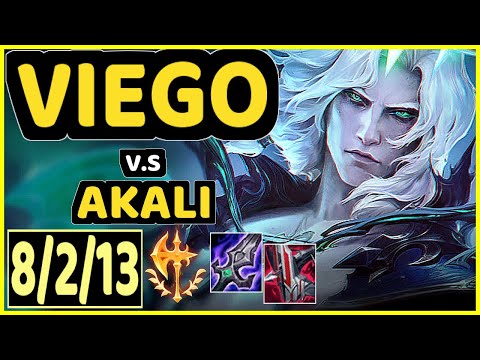 VIEGO vs AKALI - 8/2/13 KDA TOP GAMEPLAY - NA Ranked MASTER