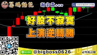 【大戶羅盤籌碼動能】 #謝宗霖0824，好股不寂寞 上演逆轉勝 (圖)