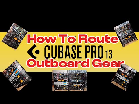 Cubase Pro: How To Connect and Route Your Analog Outboard Gear To Be Used As An Insert Inside Cubase