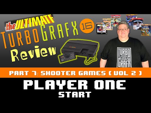 The Ultimate Turbografx 16 Review - Part 7 - Shooter Games Vol 2