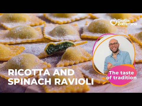 🌟 RICOTTA AND SPINACH RAVIOLI🌟: The homemade flavor of fresh pasta straight to your kitchen 😍🌿💚