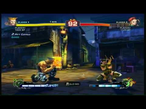 Me - Cammy training VS MeanSFgamer match 16