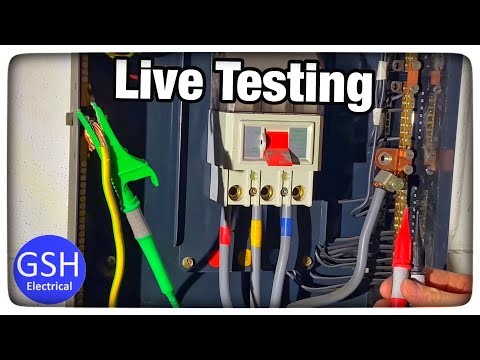 3 Phase External Earth Fault Loop Impedance Test