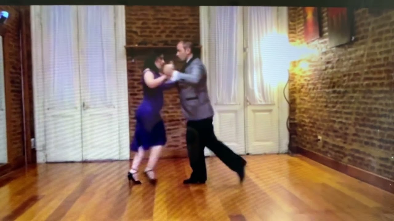 Video thumbnail for Cristina Sosa & Daniel Nacuchio, ‘Judas’ Tango Zoom Performance 🇦🇷3/20/2022💃🏻🕺🏻