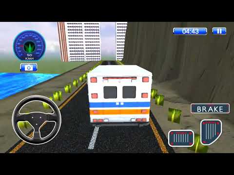 Crazy Ambulance Rescue Service In The Emergency Game 3D #50 - New Ambulance Driving GamePlay