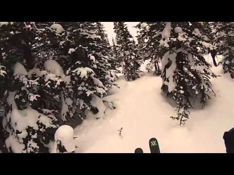 Skiing Vail Pass 1/24/15 (includes backflip attempts)