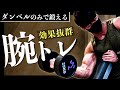 上腕二頭筋がデカくなる最強ダンベル種目【YouTube質問回答コーナーあり】