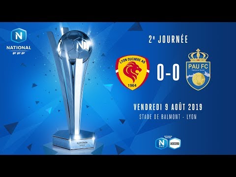 J2 : Lyon Duchère AS - Pau FC (0-0), le résumé I National FFF 2019-2020
