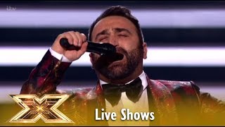 Danny Tetley sings Frank Sinatra&#39;s My Way And Judges Get Emotional! | The X Factor UK 2018