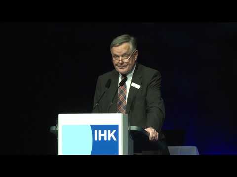Video der Rede von IHK-Präsident Felix G. Hensel beim IHK-Jahresempfang 2019