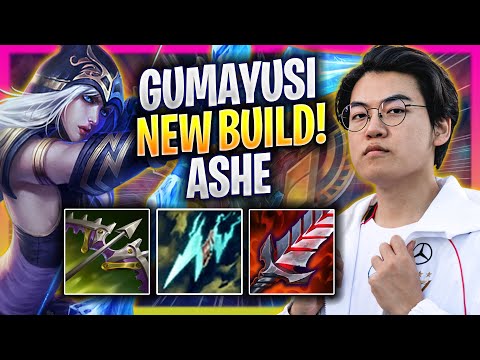 GUMAYUSI TRIES NEW ASHE BUILD IN NEW SEASON! - T1 Gumayusi Plays Ashe ADC vs Ziggs! | Season 2025
