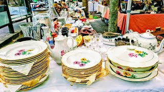 Paris France 🇨🇵FLEA MARKET🏺ANTIQUE old Things🪞BROCANTE in Paris🪑Marché