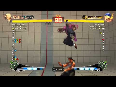 SSF4 AE 2012: alexcheanwk (Gen) vs theSkarekro (Yun)