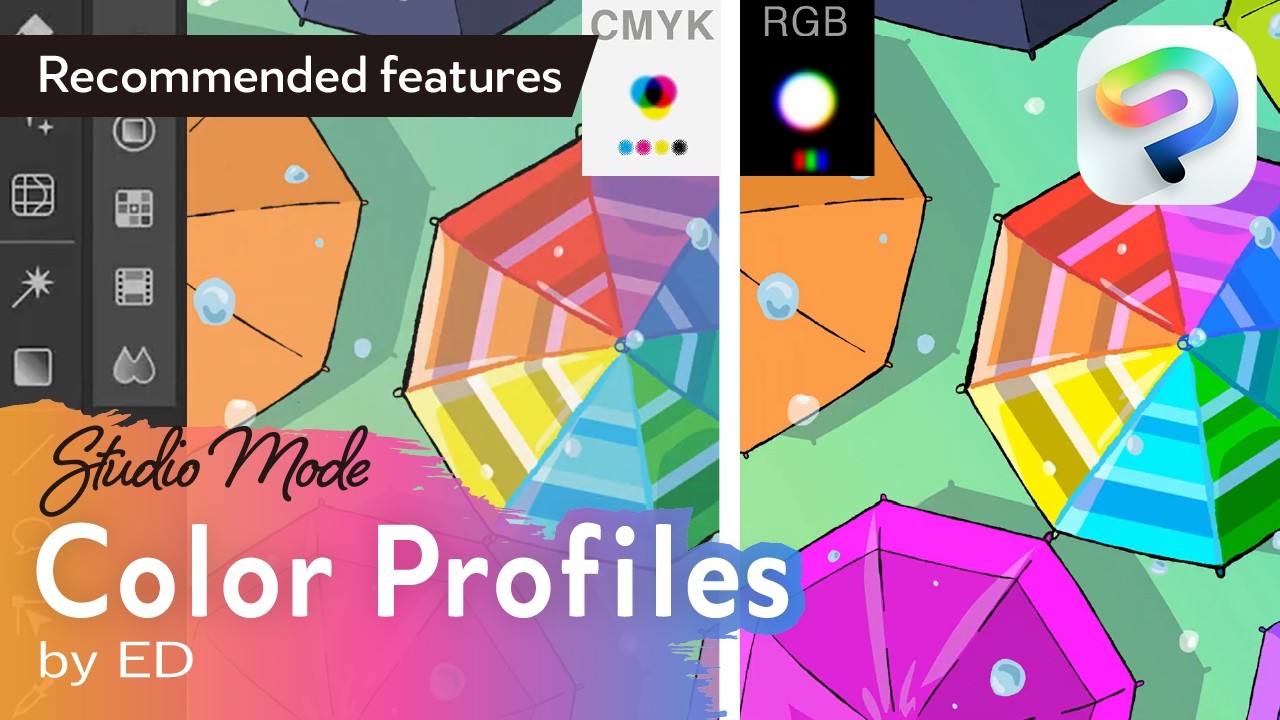 Beginner's Guide to Color Profiles by ED | Clip Studio Paint Recommended Feature