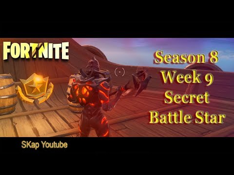 Fortnite - Secret Battle Star Season 8 Week 9 LOCATION