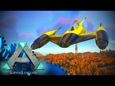 MODDED ARK: Mystic Poop ~ Ep 21 ~ NABOO STARFIGHTER & SPEEDER BIKE!!