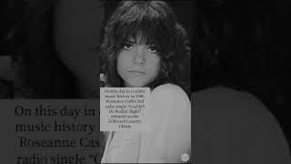 On this day in country music history in 1980 Roseanne Cash hit the charts #countrymusic #80smusic