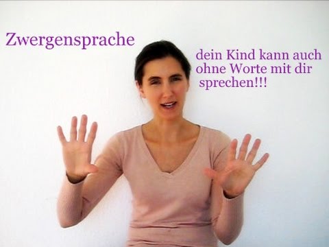 Zwergensprache, Babyzeichensprache, Gebärdensprache für Babys | Fafolia