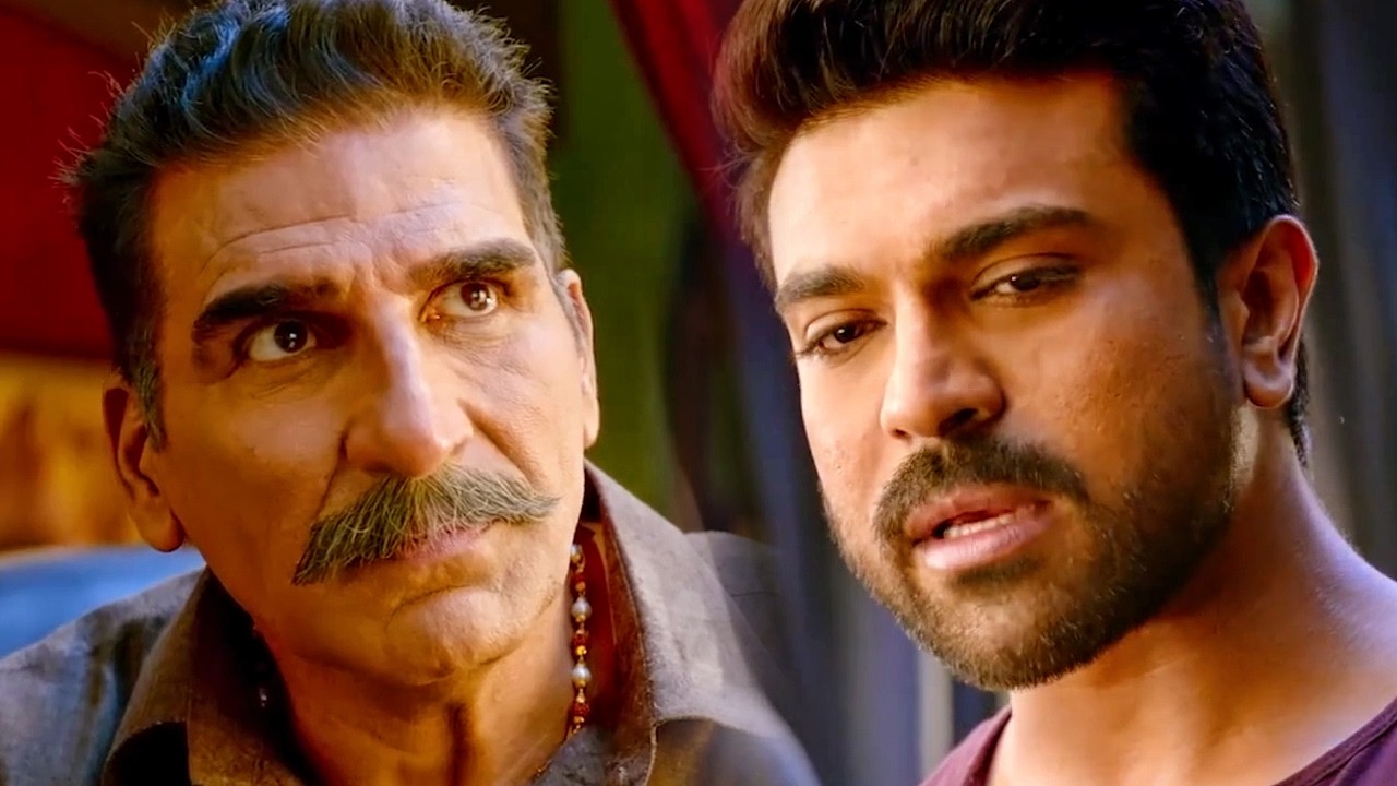 राम चरण का मुकेश ऋषि के ऑफिस में जबरदस्त सीन l Vinaya Vidheya Rama Mov