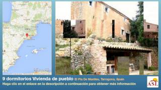 preview picture of video '9 dormitorios Vivienda de pueblo se Vende en El Pla De Manlleu, Tarragona, Spain'