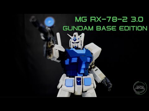 MG RX-78-2 3.0 (Gundam Base Edition) Unboxing & Review |  Z3R0 Builds Ep. 2