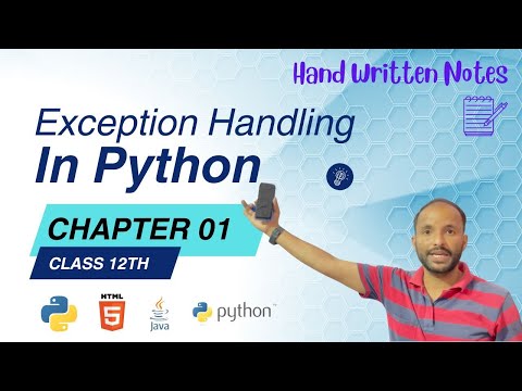 Lec 07 Learn CATCHING EXCEPTION in Python Exception Handling Tutorial Program Example
