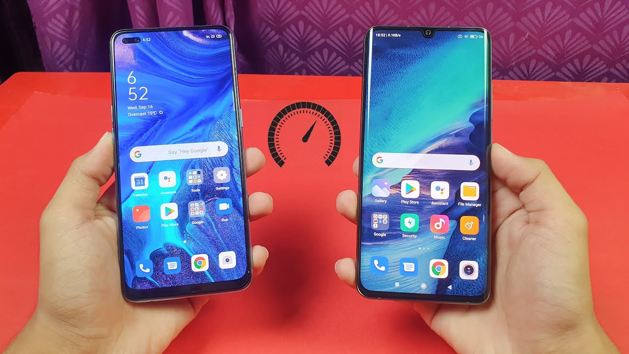 Oppo Reno 4 (8GB) vs Xiaomi MI Note 10 Lite (8GB) - Speed Test!