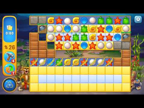 Fishdom level 105 Gameplay (iOS Android)