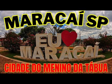 (HD) MARACAI SP - CIDADE DO MENINO DA TÁBUA