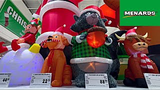 Menards Christmas Decorations 2023 🎄☃️❄️ Outdoor decor, Home decor. Shop with me