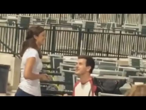 Why This Wedding Proposal At Baseball Game Was A Hoax