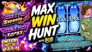 MAX WIN HUNTING WITH BOB - TAKING ON RETRO SWEETS, TAPES & MORE! LOOKING FOR A MAX WIN