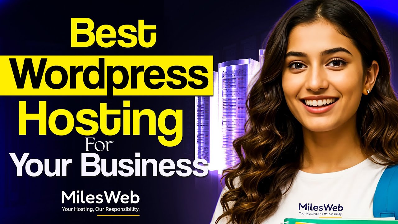 Best WordPress Hosting India 2026 | #wordpresshosting #milesweb