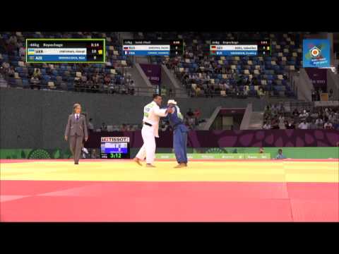 Nijat Shikhalizada vs Giorgi Zantaraia European games Baku 2015