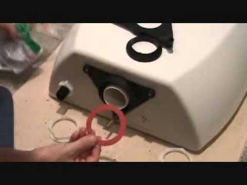 The toilet from hell...what gasket should I use on the toilet tank?