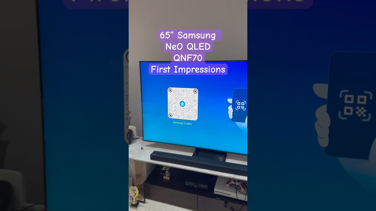 Miniatura da avaliação em vídeo de Smart TV Samsung Vision AI TV 65 Neo QLED 4K QN70H 2027
