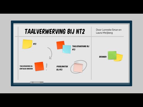 Kennisclip 1: De taalverwerving bij NT2