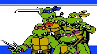 Casual Longplay: Teenage Mutant Ninja Turtles III  (NES Turtle Swap Mod)  full game for 1 Player