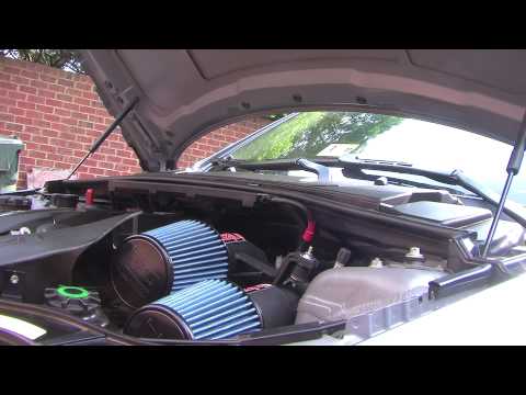 BMW 335i Injen cold-air intake dual cone