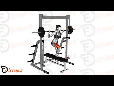 Exercice Step-Up latéral à la machine Smith