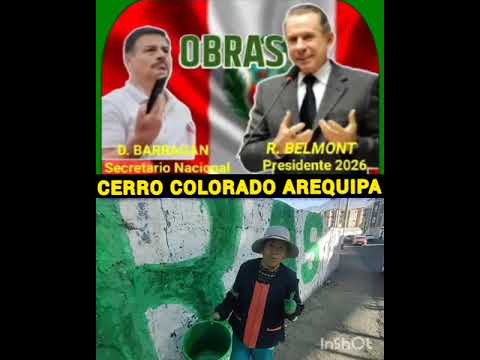 SIGUEN LAS PINTAS EN CERRO COLORADO AREQUIPA AHORA EN EL BARRIO LAS FLORES