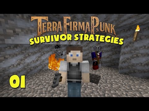 TerraFirmaPunk - Survivor Strategies - #01 - A New Adventure