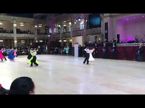 ANIL MISHRA & MARIIA MYKHAILENKO. -  WALTZ. - JUVENILE  (UNDER 12 YEARS).- BLACKPOOL.- 01.04.2018