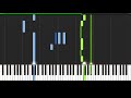 Solace - Scott Joplin | Piano Tutorial | Synthesia | How to play